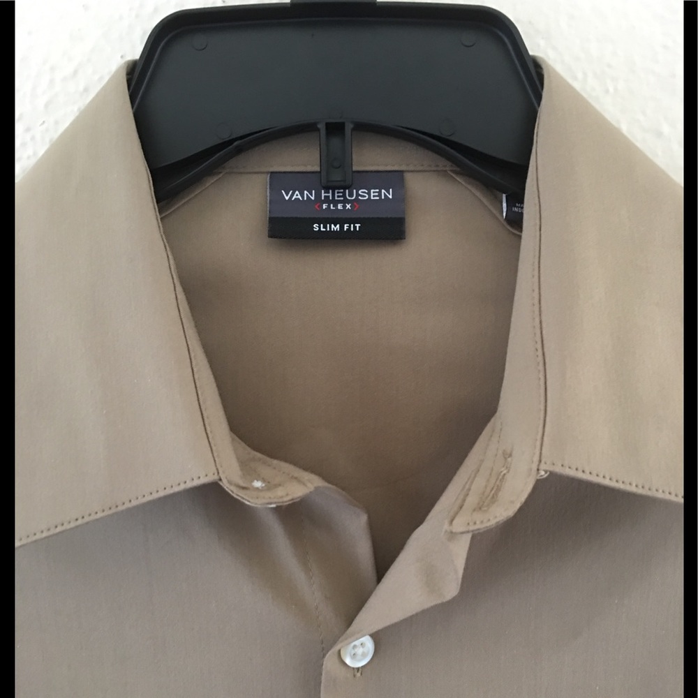 Men's Van Heusen Slim-Fit Flex Dress shirt- Z4 - Picture 5 of 8